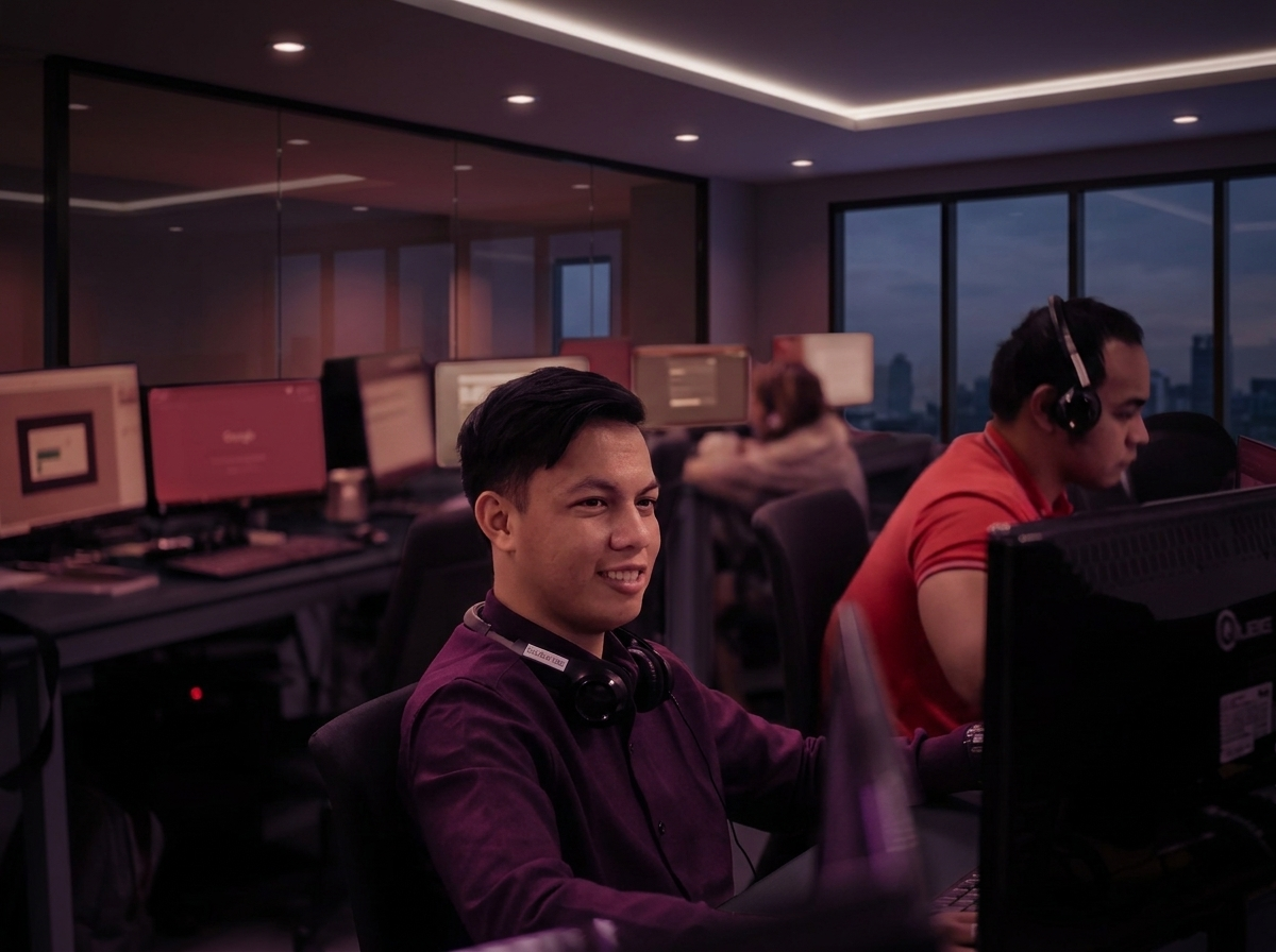 KDCI specialists working from the operations floor