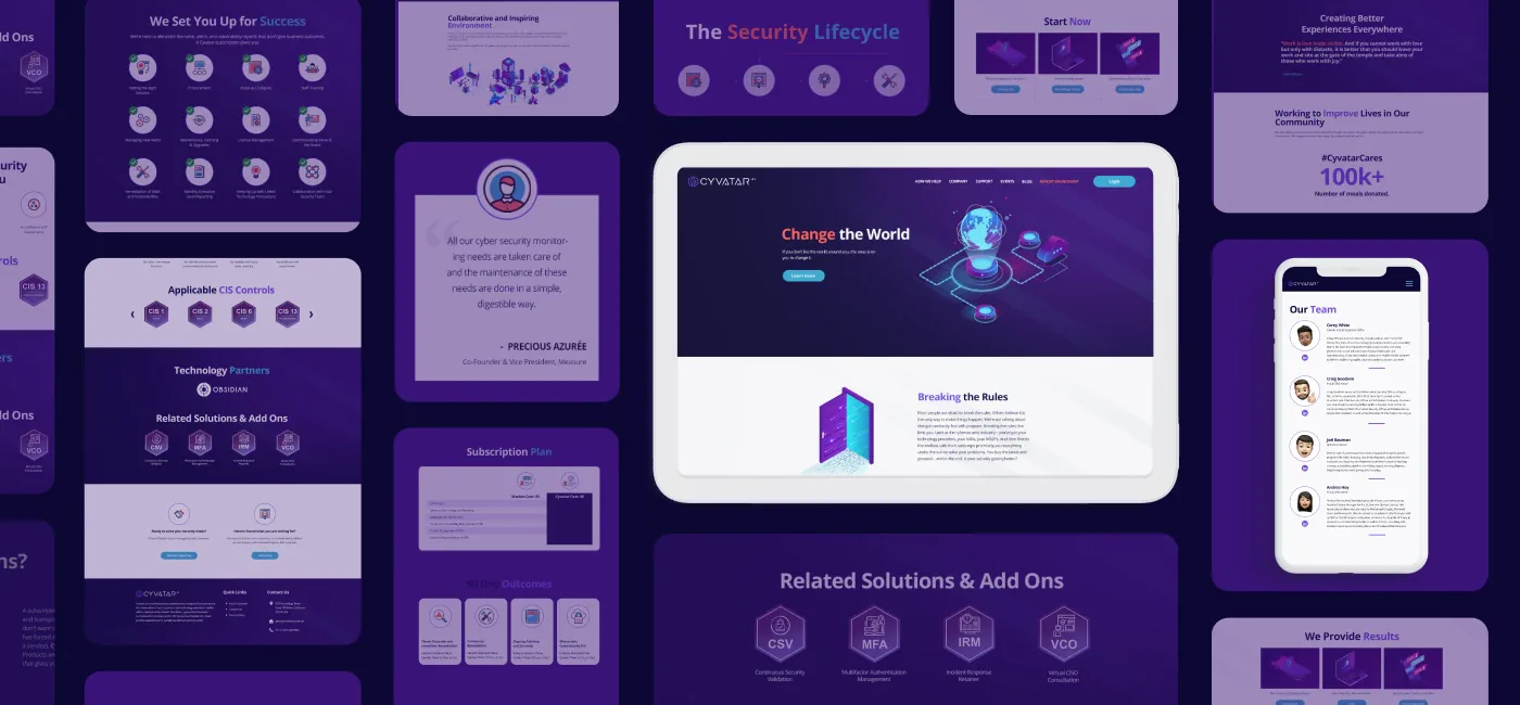 UI and UX design portfolio preview